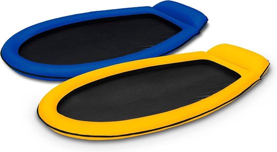 Volwassen gaasmatten 178 x 94 cm - kleur geassorteerd - extra groot formaat waterhangmat