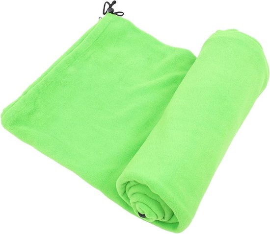 Volwassen Slaapzak - Reis slaapzak - Buiten kamperen - Lichtgewicht compact - 180x80cm - Groen