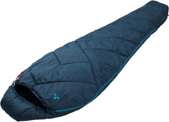 Volwassenen Sioux 400 S II SYN Slaapzak - Blauw - Unisex Lang - Baltic Sea Links van Merkloos