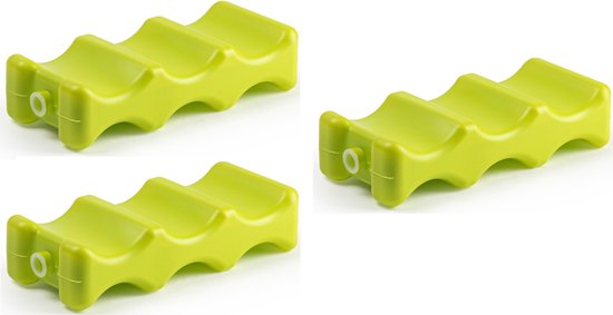 Voordeelset van 5x stuks koelelementen voor speciaal voor blikjes 22 x 9 cm van Bo-Camp