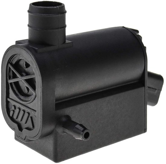 Voorruitwasmachinepomp 12V - 3-Pin Connector - Dubbele Pomp - Compatibel met Hyundai - Kunststof - Stabiele Prestaties - Ruitensproeierpomp