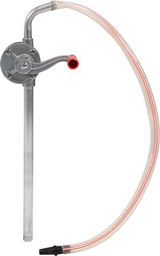 VOREL 78003 - Mini Handpomp voor Olie - Aluminium - 15 l/min - Compact & Lichtgewicht