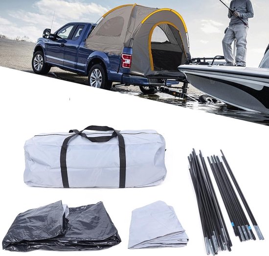 Vouwbare Camping Tent voor Auto, 200cm, Multifunctionele Buiten Tent voor Kamperen en Vissen, 210D Oxford Stof