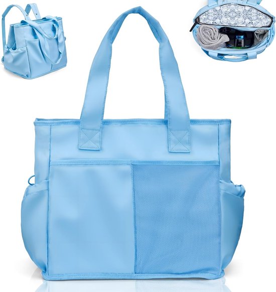 Vouwbare koelbox, 12 uur koeling, lekvrij en warmte-isolerend, perfect voor boodschappen, picknicks, strand, reizen en kamperen