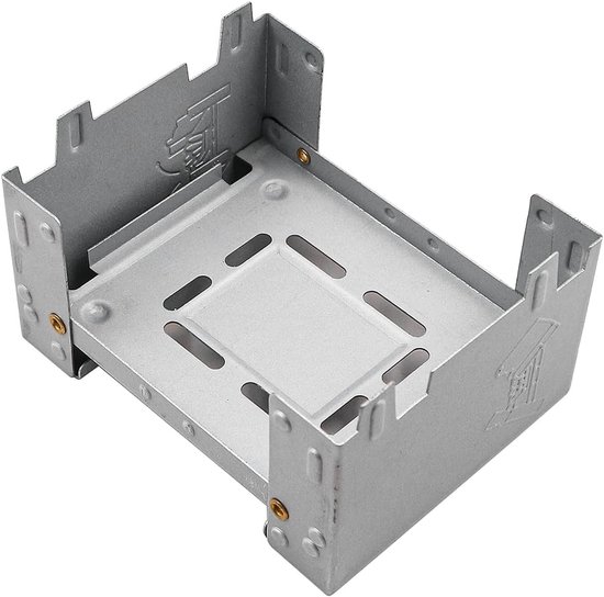 Vouwbare Stove - Alcohol Oven - Branders - Verstevigd - Mini Camping Kooktoestel voor Solo Camping Hiking Picnic BBQ van Merkloos