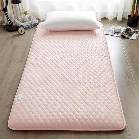 Vouwende Matras - Futon Vloermat - Traditioneel Slapen - Hypoallergeen Materiaal - 1.8x2m - Grijs