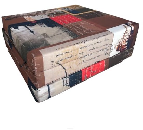 Vouwmatras 180x65 cm - Comfortabele en Ruimtebesparende Gastenmatras voor Thuis en Camping van Merkloos