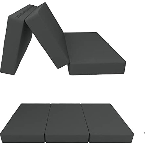 Vouwmatras 3-Delig Waterdicht Campingmatras 120 x 195 cm van Merkloos