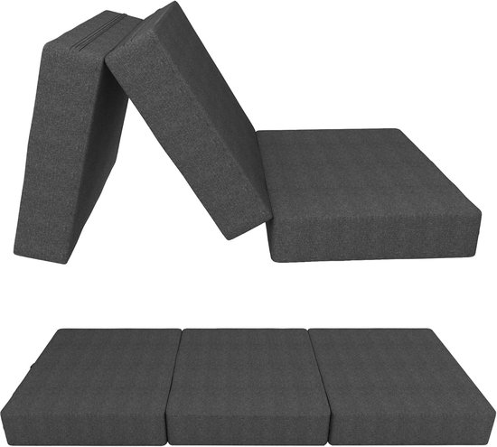 Vouwmatras - Vouwbed - Logeerbed Opvouwbaar - Gastbed van Merkloos