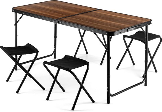 Vouwtafel - Campingtafel inklapbaar - Tuintafel - Kamperen