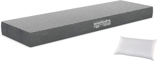 Vrachtwagenmatras - Truckmatras Slaapmat - Rusten in cabine - Antislip onderkant - 200 x 80 x 16 cm - Wit