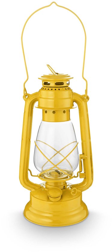vtwonen Olielamp - Lamp van Metaal - Decoratie voor Binnen - Geel - 17x33cm