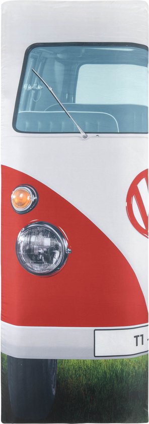 VW Collection Volkswagen T1 Bus Enkele Slaapzak - Rood - Avontuurlijke Kampeerervaring van VW Collection