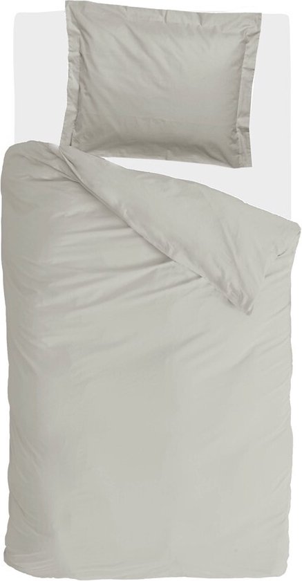 Walra Dekbedovertrek Forever Cotton - 140x220 - 100% Percale Katoen - Zand van Merkloos