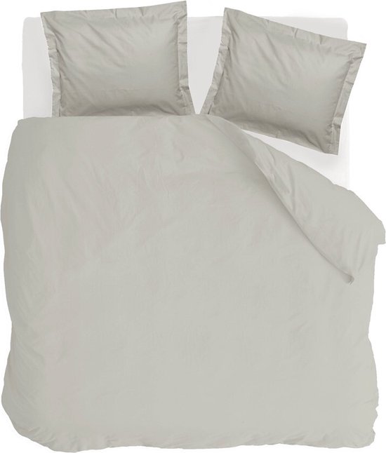 Walra Dekbedovertrek Forever Cotton - 200x220 - 100% Percale Katoen - Zand van Merkloos