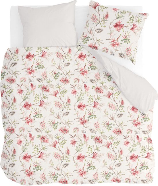 Walra Dekbedovertrek Spring Beauty - 240x220 - 100% Katoen (BCI) - Beige van Walra