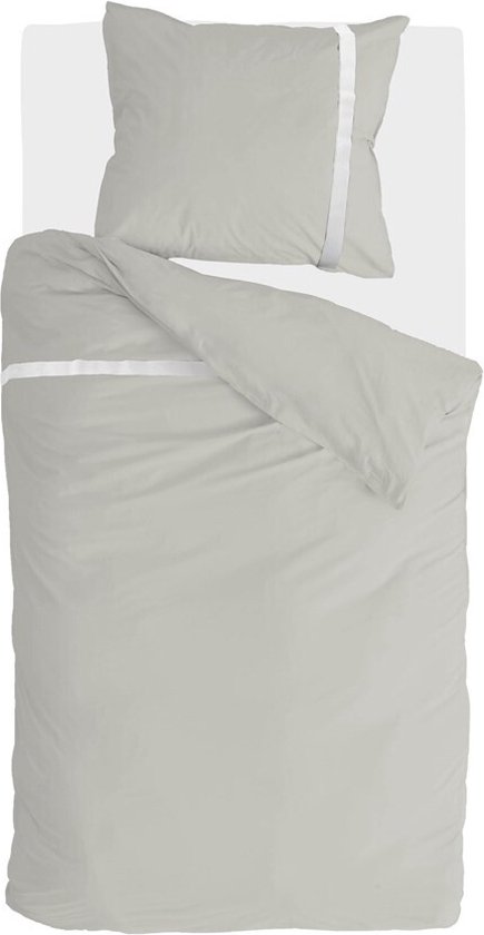 Walra Dekbedovertrek Timeless Chic - 140x220 - 100% Katoen (BCI) - Zand van Merkloos