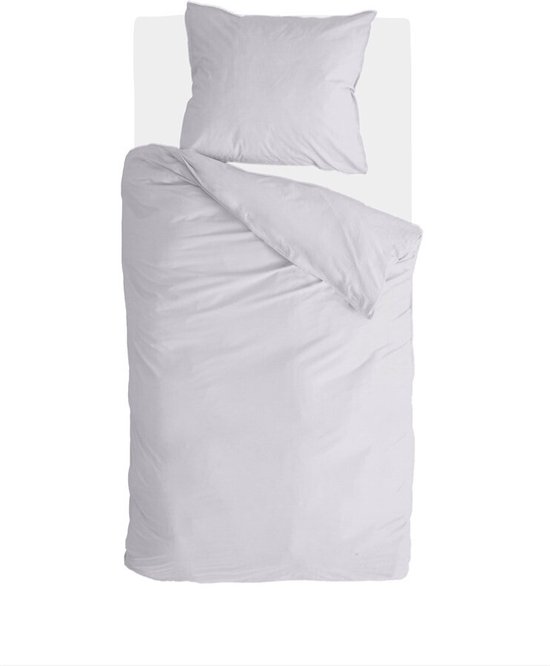 Walra Dekbedovertrek Vintage Cotton - 140x220 - 100% Katoen - Lila van Walra