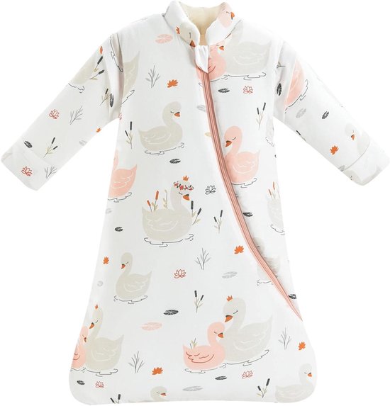 Warme Babyslaapzak - Afneembare Mouwen - Geschikt voor Peuters - L (90-105 cm) van Bemin Home