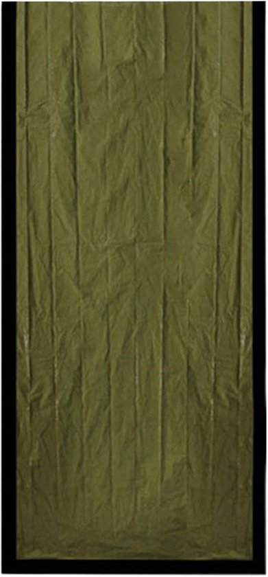 Warme Slaapzak - Draagbare Slaapzak - Kamperen en Wandelen - Waterdicht en Winddicht - 266 x 91 cm - Groen