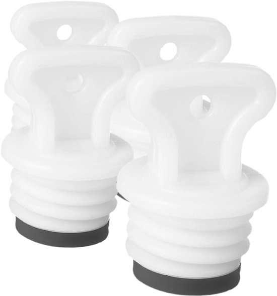 Warmwaterkruik Dop - Veiligheidsplug Vervanger - Warmte Vasthouden - Lekvrije Betrouwbaarheid - 21mm Binnendiameter - Zwart
