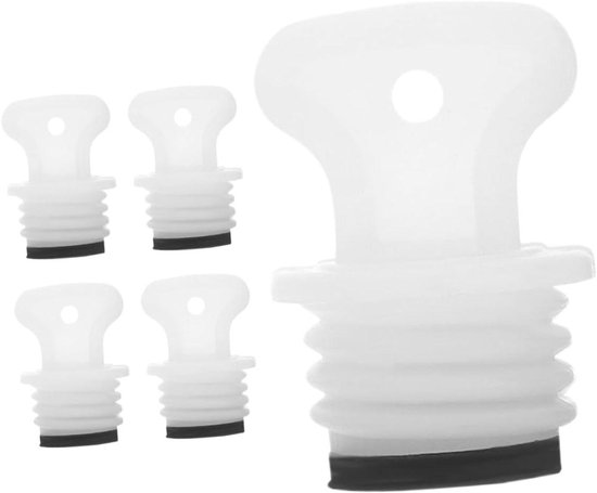 Warmwaterkruik Stoppers - Rubberen Afdichtstop Kruik - Lekvrij Gebruik - Eenvoudig Te Installeren - 35 x 25 x 25 cm