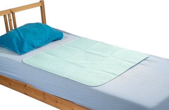 Wasbare bed onderlegger 85x90 cm - Duurzaam en milieubewust - Incontinentie bedonderlegger - Matrasbeschermer van Soxy.
