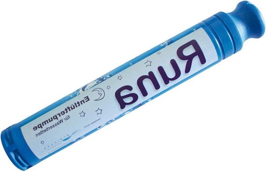 Waterbed pomp - Ontluchtingspomp - Waterbed onderhoud - Past op elke vulstuk - 1 stuk - Blauw van Merkloos
