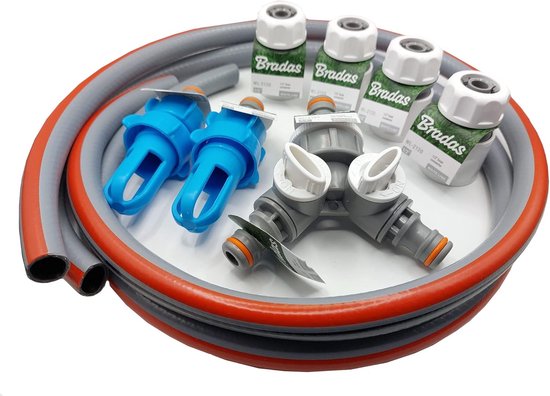 Waterbed Vulset - Pomp Set - Waterbed Onderhoud - Dubbele Kern Vulling - 2 Slangen - Transparant
