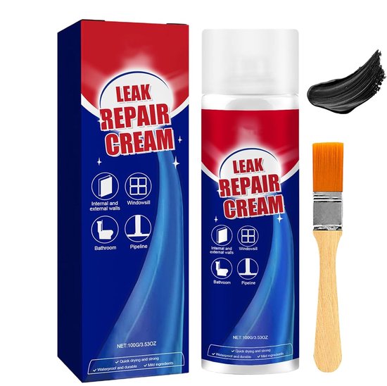Waterdichte Afdichting - Lekreparatie Spray - Snelle Wandvuller - UV En Weerbestendig - 100 Ml