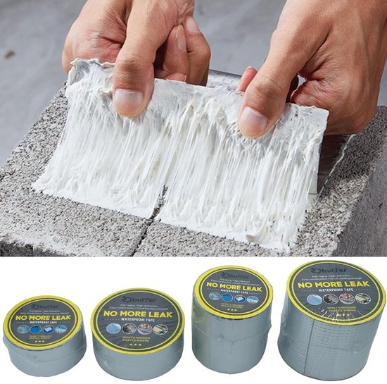 Waterdichte Aluminium Kneedbare Reparatietape voor Lekkages en Afdichting van Merkloos