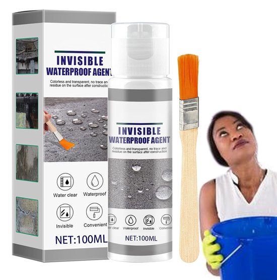 Waterdichte Coating - Lekken Repareren - Daken Afdichten - Spuitbus Applicatie - 100 ml