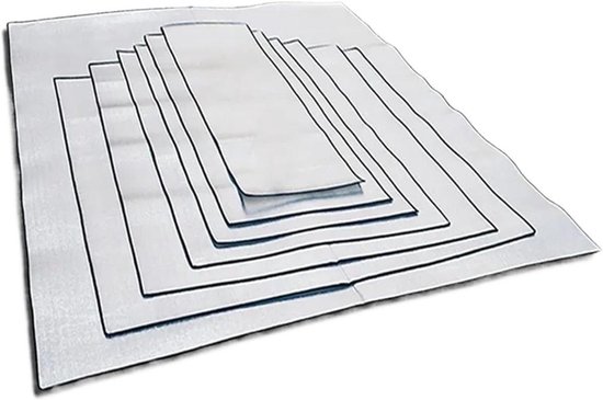 Waterdichte Mat - Kampeer deken - Outdoor Activiteiten - Geïsoleerd Comfort - 200 x 200 cm - Aluminium