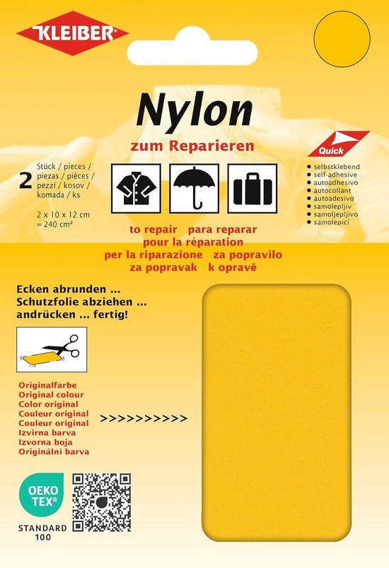 Waterdichte Nylon Patches voor Reparatie van Tenten en Jassen - Zelfklevend van Merkloos