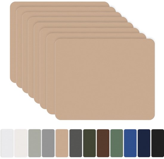Waterdichte Nylon Reparatie Patches Zelfklevend - 8 Stuks Khaki 20x15cm voor Tent, Jas en Slaapzak van Merkloos