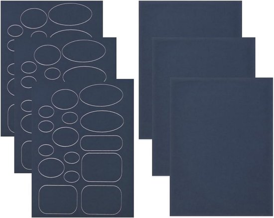 Waterdichte Nylon Reparatiepatches voor Jassen en Tassen - Zelfklevend van Merkloos