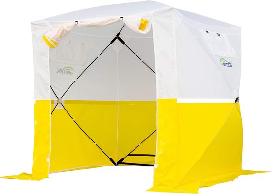 Waterdichte Opvouwbare Kampeertent 2x2m voor 2-3 Personen - Ideaal voor Buitenactiviteiten van Merkloos
