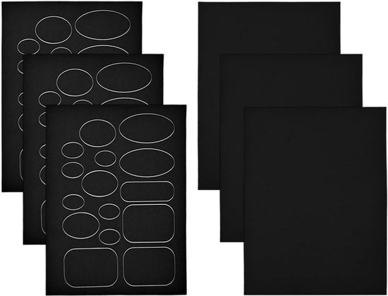 Waterdichte Reparatiepleisters voor Donsjassen en Buitenbekleding - Zelfklevend Nylon van Merkloos