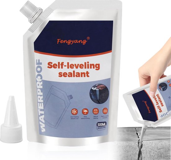 Waterdichte Reparatieset voor Scheuren in Beton en Asfalt van Merkloos