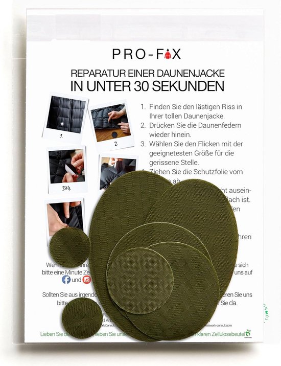 Waterdichte Ripstop Repareerstickers voor Tenten, Jassen en Kampeeruitrusting - Zelfklevend en Duurzaam van Merkloos