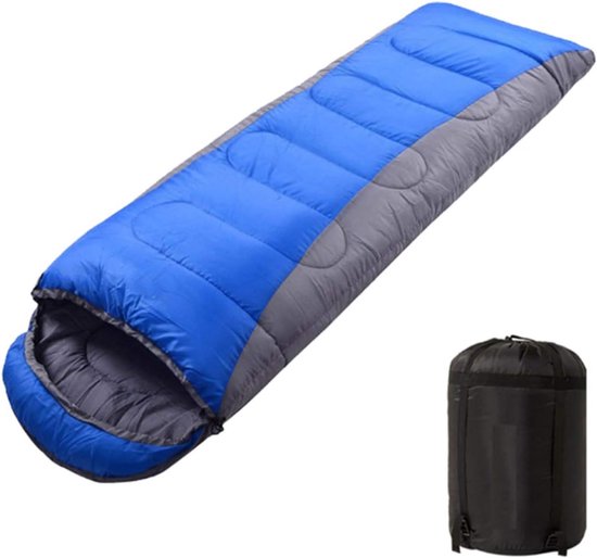 Waterdichte slaapzak voor kamperen en reizen, incl. compressiezak