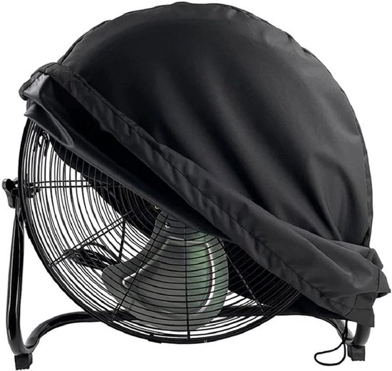 Waterdichte Ventilatorhoes voor 60cm Vloerventilator - Stof- en Weerbestendige Beschermhoes 61x61cm