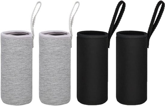 Waterfles Thermo-Sleeve Geïsoleerde Neopreen Flessenhoes, Glazen Flessenzak Thermische Zakken - Luxento
