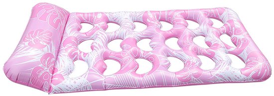 Waterhangmat - Luchtbed - Luchtbed Zwembad - Opblaasbare Matras - Waterhangmat Volwassenen - Drijvende Lounger - 180 x 90 cm - Opblaasbare Zwemartikelen, Waterspeelgoed Surfaccessoires - Fuchsia