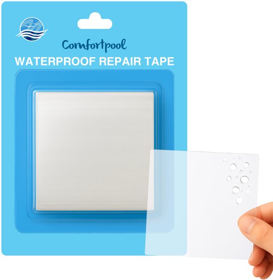 Waterproof Reparatietape | Onderwater tape | Luchtdicht & waterdicht – extra Sterk | Geschikt voor zwembaden, luchtbedden, boten & meer | Hecht zelfs onder water van Merkloos