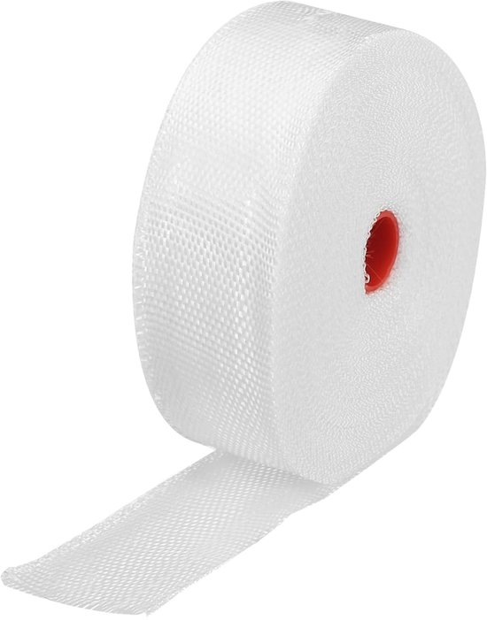 Weefseltape glasvezel netweefsel geweven glasvezelstoffen isolatietape 30 m (33 yard) x 25 mm x 0,17 mm voor versterking en reparatie