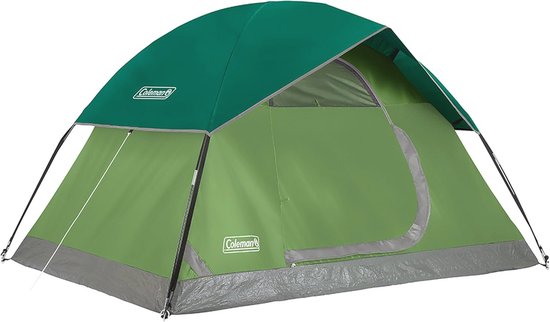 Weerbestendige Campingtent voor 2/3/4/6 Personen - Snel Opgezet in 10 Minuten - Ideaal voor Kamperen, Festivals en Logeerpartijtjes van Merkloos