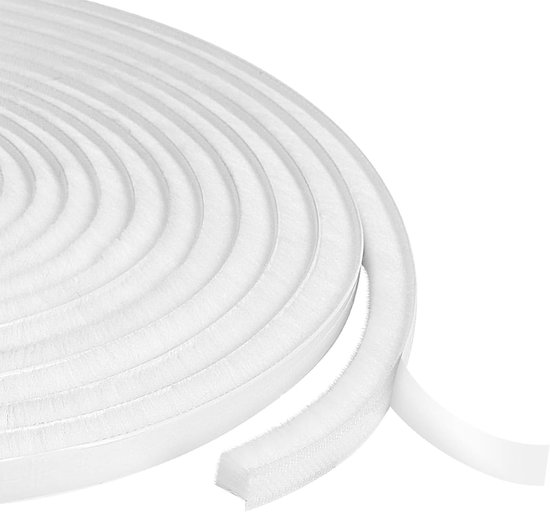 Weerbestendige Zelfklevende Dichtstrip 9mmx5mm voor Deuren en Ramen - 10 Meter Winddichte Isolatie en Geluidsdemping