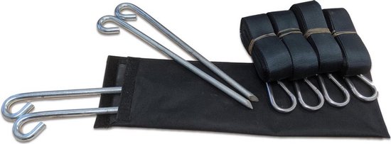 Werktent Go-Work Spanbanden Met Haringen (4 Stuks)