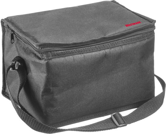 Westmark Koeltas Gerda – opvouwbare geïsoleerde tas voor drinken en eten, ideaal voor boodschappen, strand en camping, picknicktas voor outdoor – 6 liter, katoen, aluminium